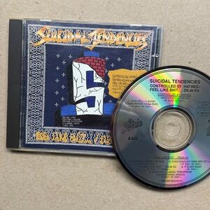 Suicidal Tendencies Controlled by Hatred Feel Like Shit Deja-Vu CD 1989 EK 45244